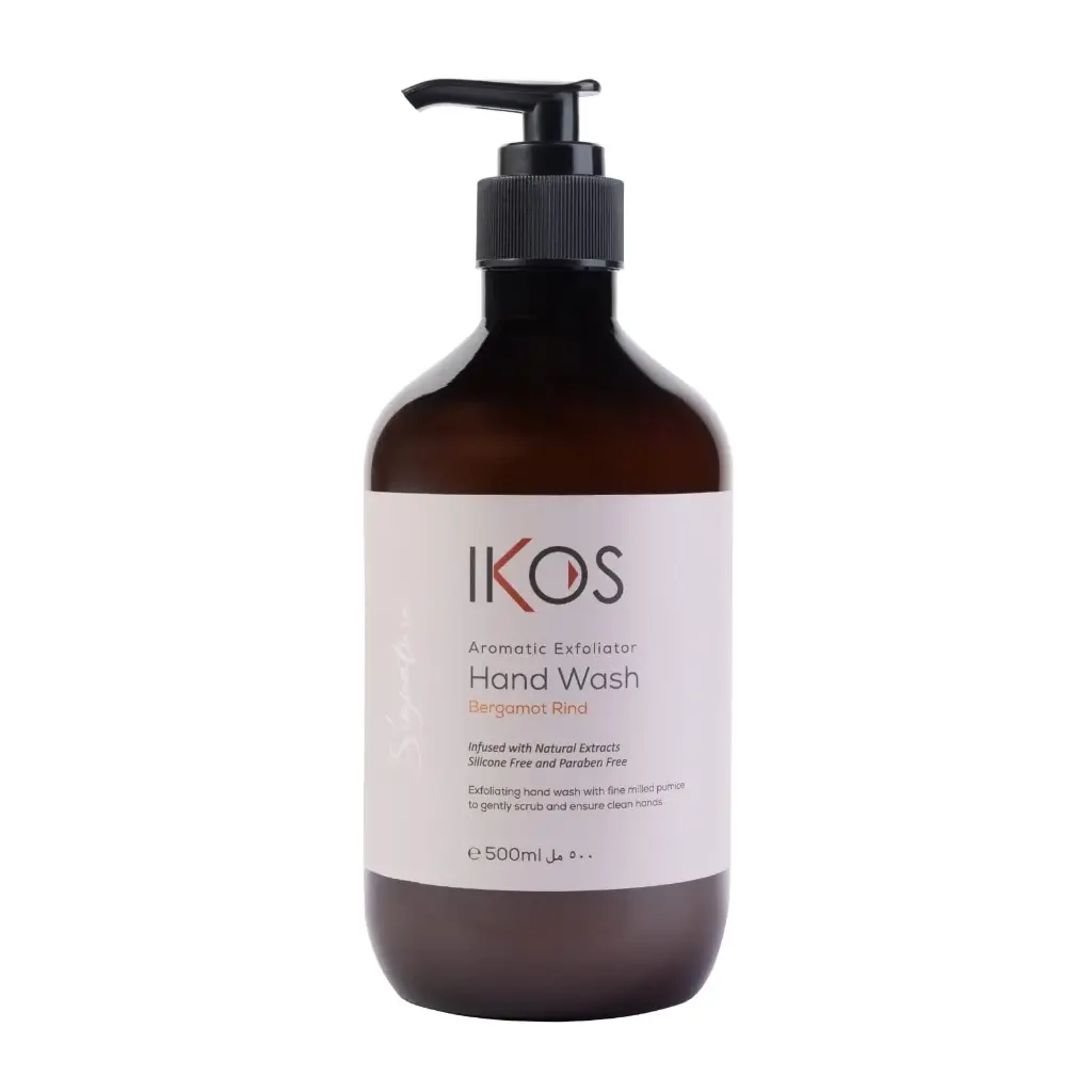 IKOS EXFOLIATING HAND WASH BERGAMOT RIND 500 ML