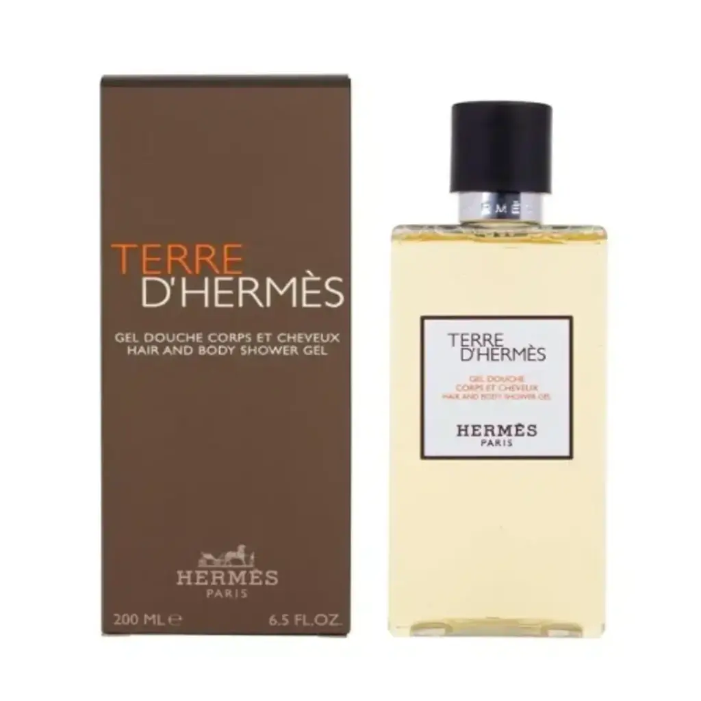 TERRE D HERMES HAIR & BODY SHOWER GEL 200ML
