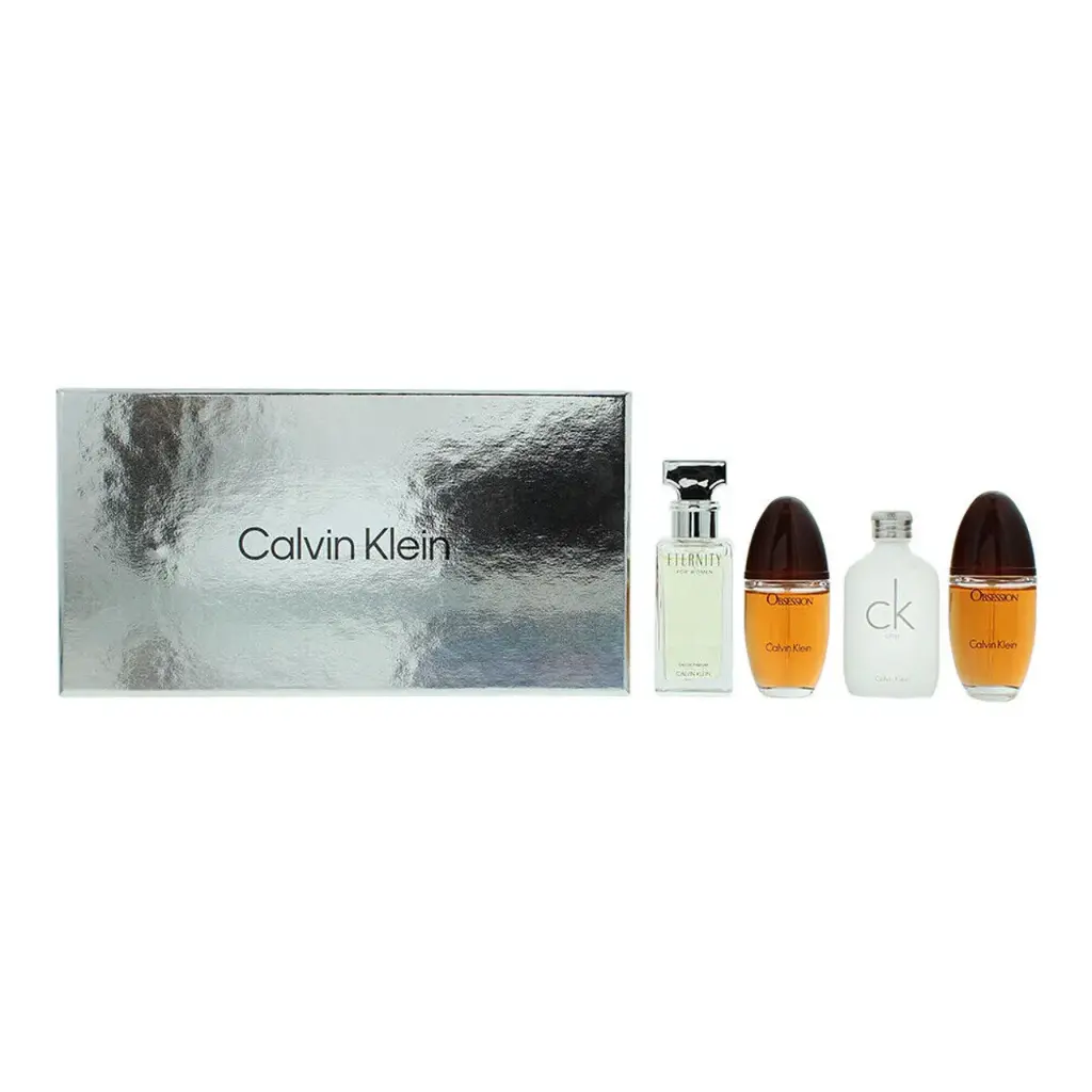 CK WOMEN MINI SET EDP 4 X 15ML 
