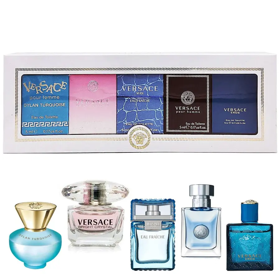 VERSACE SET EDT 5X5ML MINI
