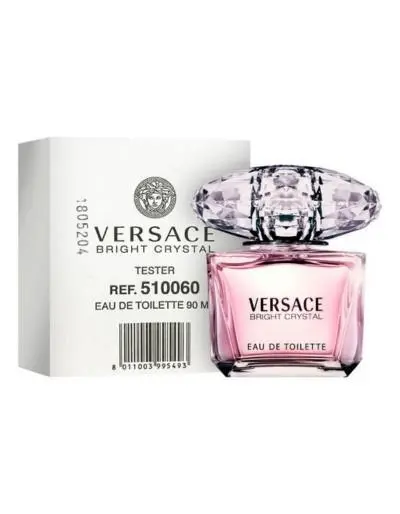 VERSACE BRIGHT CRYSTAL WOMEN EDT 90ML TESTER 