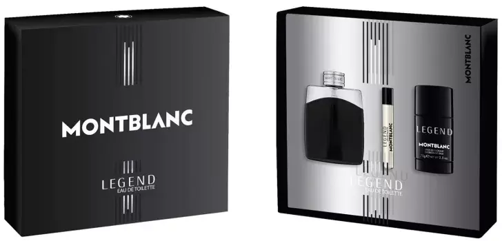 MB LEGEND MEN SET EDT 100ML + EDT 7.5ML + DEO STICK 75G