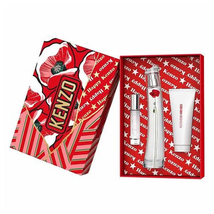 KENZO FLOWER WOMEN 3PC SET 