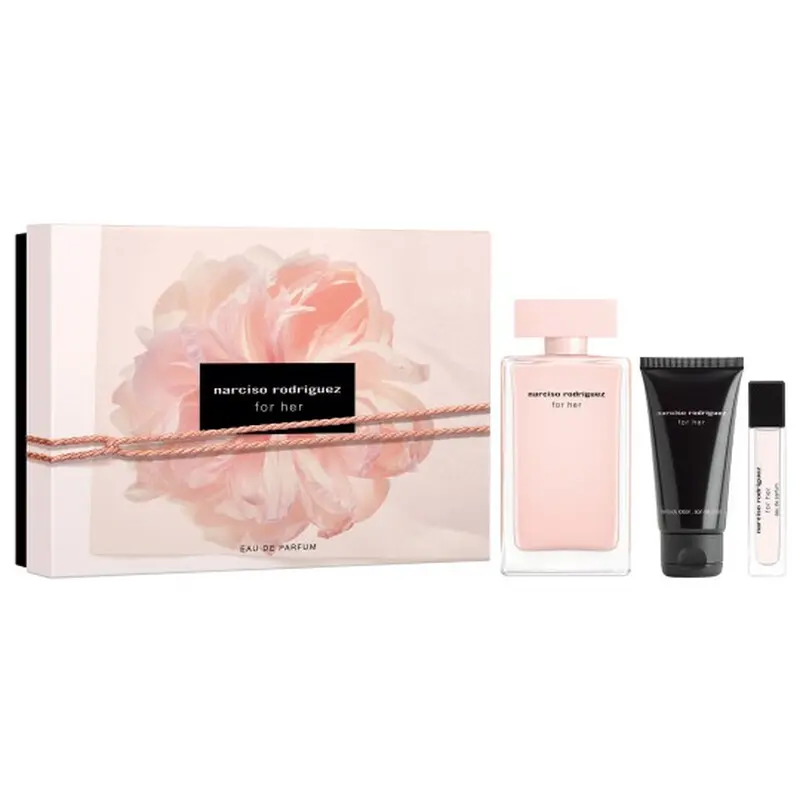 NARCISO WOMEN SET EDP 100ML+EDP 10ML+BL 50ML