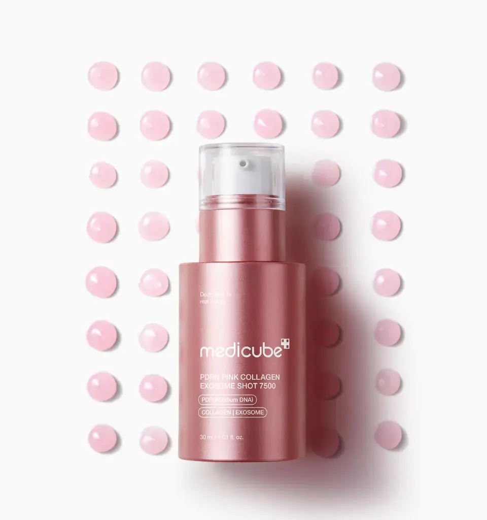 MEDICUBE PDRN PINK COLLAGEN EXOSOME SHOT 7500 WOMEN 30 ML 