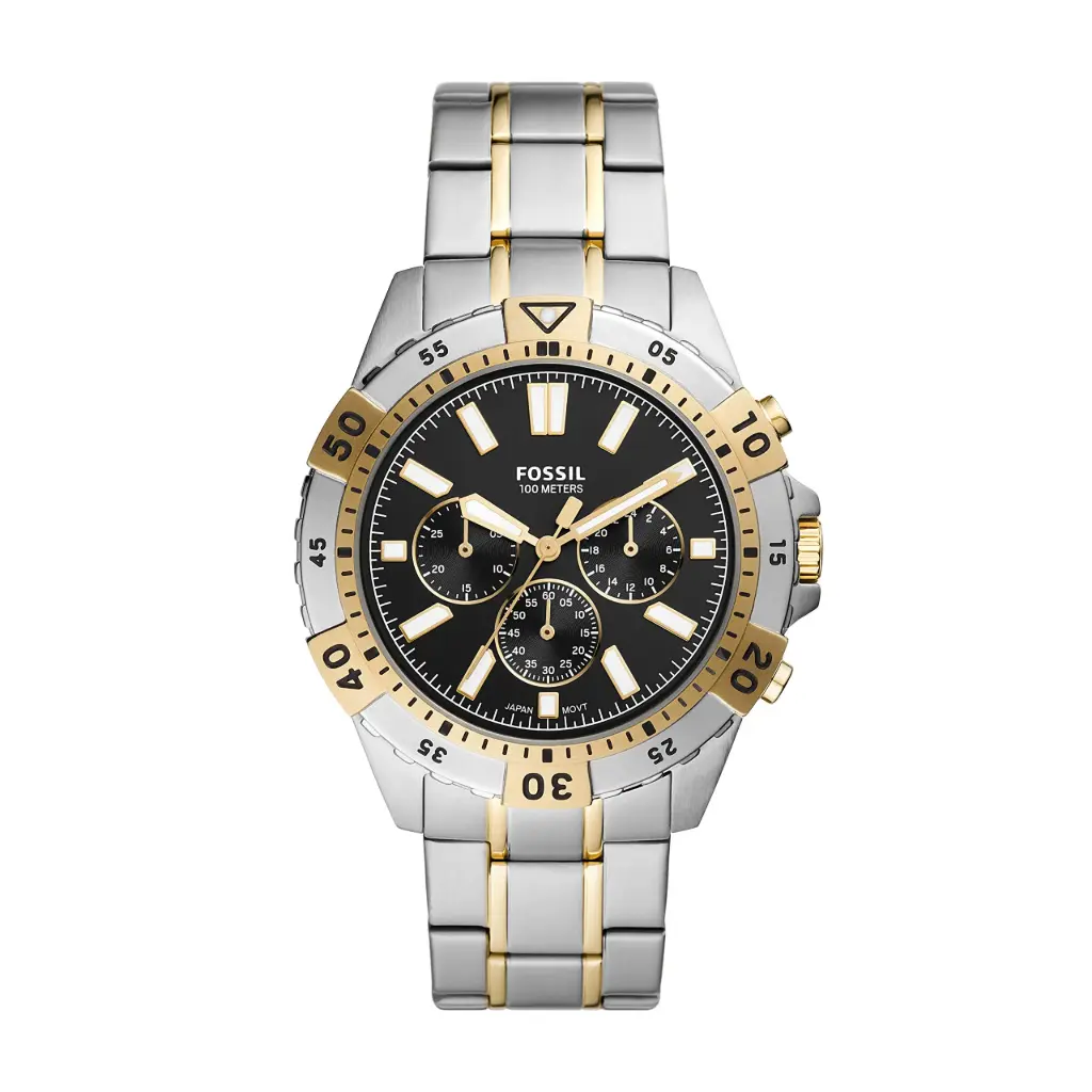 FS5771 FOSSIL GARRETT ANALOG BLACK DIAL MEN'S WATCH 