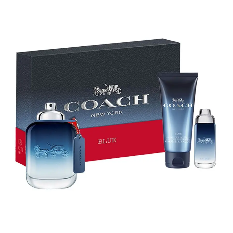 COACH BLUE MEN SET EDT 100ML+15ML+SG 100ML
