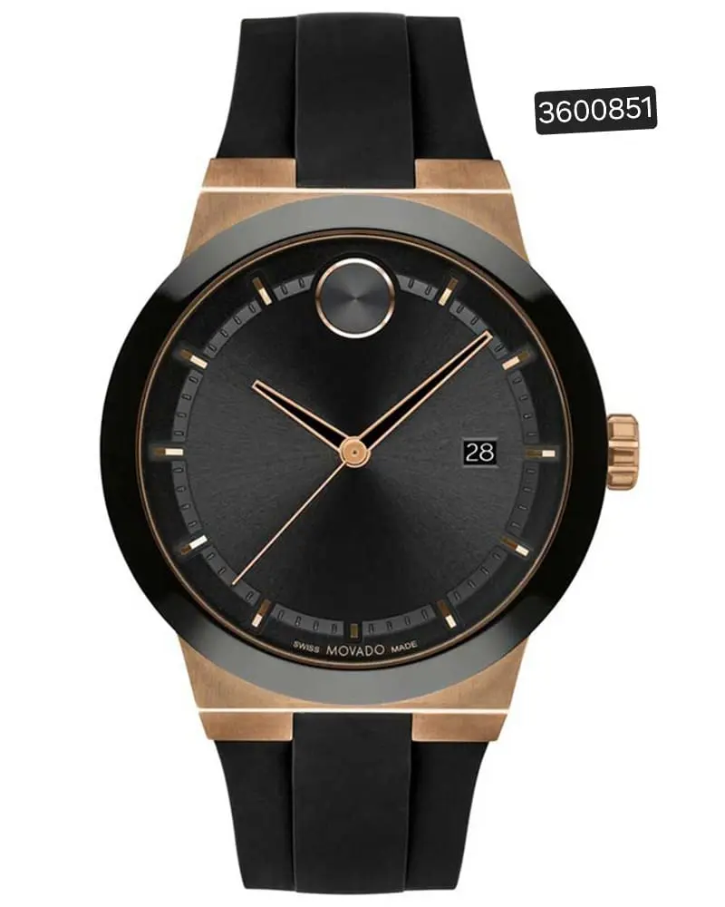 3600851 MOVODO SILICON  MEN WATCH