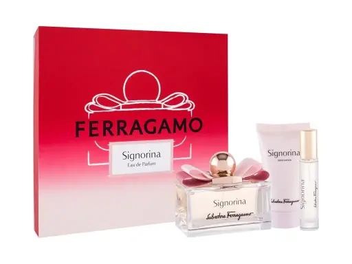 [8052464896240] FEREGAMO SIGNORINA WOMEN SET EDP 100ML+ EDP 10ML + BL 50ML