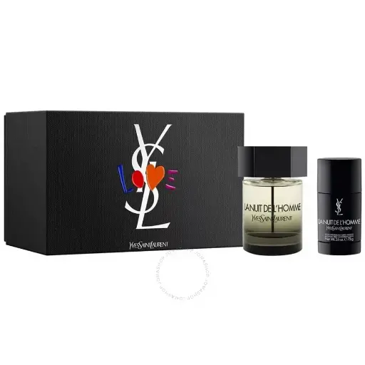[3614273721561] YSL L HOME 2PC SET MEN 100ML+DEO STICK
