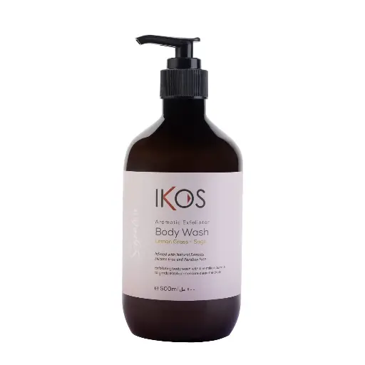 [769293576929] IKOS EXFOLIATING BODY WASH LEMON GRASS & SAGE 500 ML