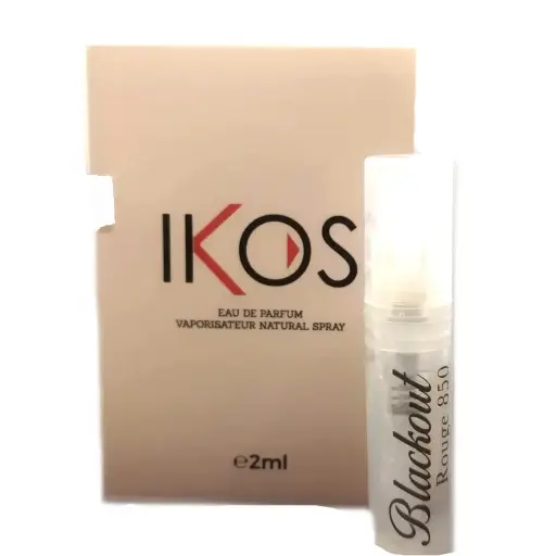 [769293577209] IKOS PERFUME BLACKOUT ROUGE 850 VOILS 2ML