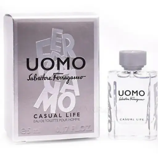 [8052086373099] FERRAGAMO UOMO CASUAL LIFE MEN EDT 5ML MINI