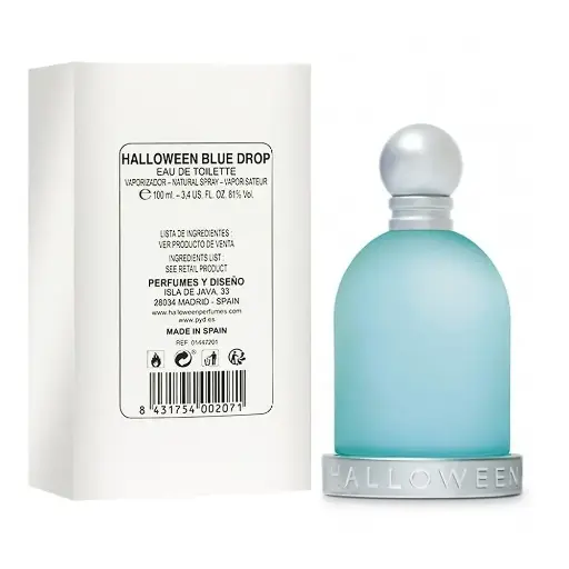 [POZO HALLOWEEN BLUE DROP WOMAN EDT 100ML TESTER] POZO HALLOWEEN BLUE DROP WOMAN EDT 100ML TESTER