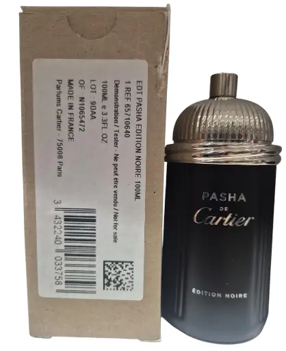 [3432240033758] CARTIER PASHA EDITION NOIR UNISEX LTD EDI EDT 100ML TESTER