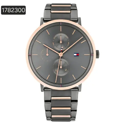 [1782300] 1782300 TOMMY ROSE GOLD & GREY STEEL WOMEN WATCH