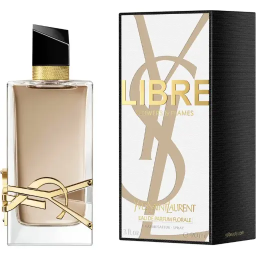 [3614274151701] YSL LIBRE FLOWERS & FLAMES WOMEN EDP 90ML