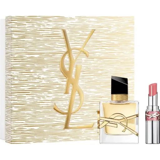 [3614274638356] YSL LIBRE WOMEN SET 30ML EDP+LIPSTICK 3.2GM