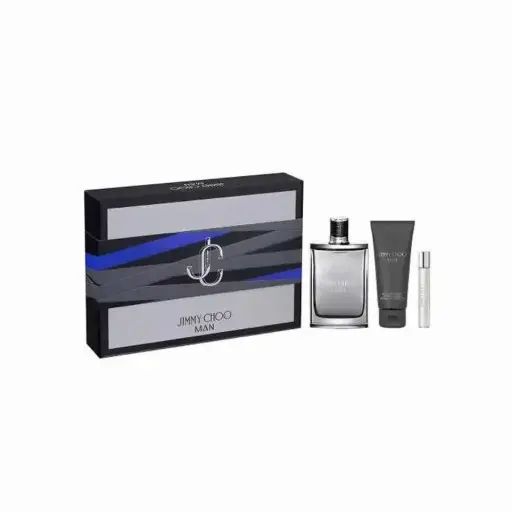 [3386460146104] JIMMY CHOO MAN SET EDT 100ML+EDT 7.5ML+SG 100ML
