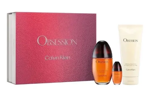 [3616305433596] CK OBSESSION WOMEN SET EDP 100ML+15ML+SILKENING BODY LOTION 200ML