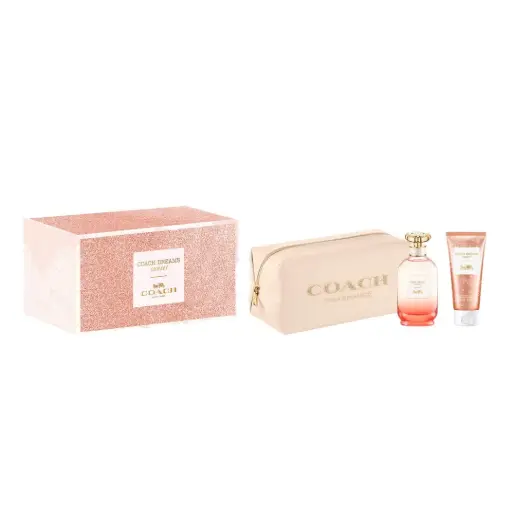 [3386460170307] COACH DREAMS SUNSET WOMEN SET EDP 90ML+BL 100ML+POUCH