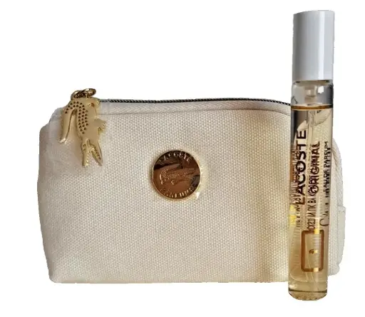 [3386460167901] LACOSTE ORIGINAL WOMEN EDP 7.5ML MINI+PURSE