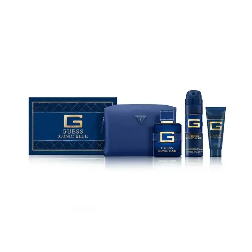 [85715350404] GUESS ICONIC BLUE MEN SET